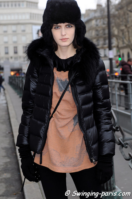 Zlata Mangafic outside Dries van Noten show, Paris F/W 2013 RtW Fashion Week, February 2013 Zlata Mangafic outside Dries van Noten show, Paris F/W 2013 RtW Fashion Week, February 2013